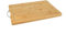 DAMDAM GO - Tabla Cortar Cocina Madera Bambu Con Soporte (Pequeño)