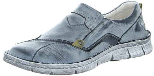 Krisbut Damen Slipper blau-Kombi