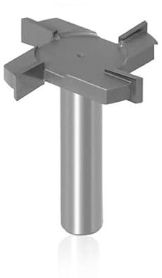 1/3pcs 1/212mm Shank 4 Edge T Type Slotting Cutter Woodworking Tool Router Bits For Wood Industrial Grade Milling Cutter Slotting(3PCS 12mm shank)