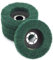 reamhome 5Pcs Nylon Fiber Flap Wheels Polishing Buffing Wheel Scouring Pad Grinding Disc for Angle Grinder for Metal Polisher
