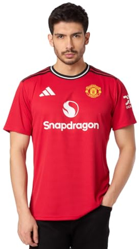 adidas Herren Manchester United 25/26 Home Fußballtrikot
