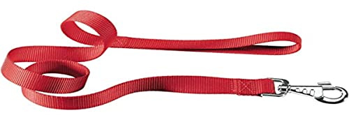 Ferplast Haustier Produkte Club G15 Nylon Leine 15mmx120cm - Rot, 15 mm x L 120 cm