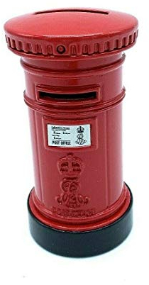Londres rouge boîte tirelire, en métal moulé sous pression, Londres Souvenir à collectionner – 65229