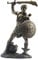 VERONES Statue Orisha Ogun Yoruba Santeria Estatua Lucumi afrikanischer Gott Figur Bronze mattes Finish