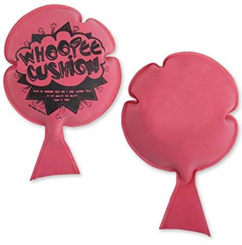 ROCKYMART Lot of 12 Whoopie Whoopee Cushion Fart Gag Joke Trick Prank Novelty Party Favor 6(Approx. 15 cm) Color: RED