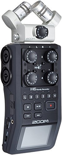 Zoom Enregistreur H6, microphone SGH-6 Shotgun et casque Keepdrum.