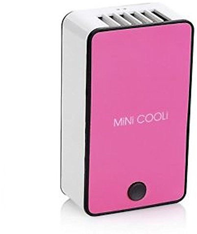 Hand Ventilator Mini Air Conditioner device Icewind * Polar USB Rechargeable 6 hours Operating time I One Design The Original  Pink