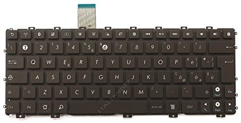 ITALIANBIZ Tastiera Brown Italiana Compatibile con ASUS EEE Pad Transformer TF101 EEE PC 1015 1016 1018