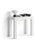 Mobili Fiver, First, Ausziehbarer Konsolentisch, 45(305)x90 cm, Esche, Made in Italy