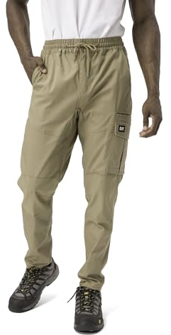 CAT Herren-Cargohose, schmale Passform, Arbeitshose