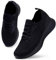 Womens Trainers Athletic Running Shoes Comfortable Walking Shoes Lightweight Tennis Shoes Breathable Ladies Outdoor Gym Sport Sneakers Black UK/5