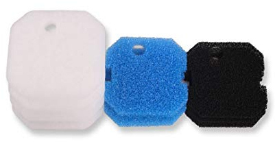 INGVIEE Compatible Pack de Valeur pour Eheim Professionel 2222/2322/2224/2324 et Experience 150/250/250T (4X Coussins de Ouate, 2X Charbon Actif, 3X Mousse)