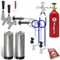Kegco 3P2SHCKBALLKEG5T Kegerator Kit, Metal, Chrome