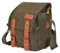 Retro Brown Canvas Shoulder Bag Waterproof Anti-Theft Sling Bag 2-Ways to use Outdoor Crossbody Bag or Camera Bag with Adjustable Shoulder Strap for Nikon 1 V3, 1 V2, 1 V1 Mirrorless Digital Camera