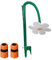 Crazy Daisy Sprinkler, Blumenform, tanzende Sprinkler, Sonne, Blume, Gänseblümchen, Hof, Rasensprenger mit Spike zum Bewässern von Rasenpflanzen, Blumen, Rasenbewässerung, verrückte Dekoration