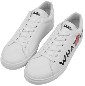 DOGO Herren Ace Sneakers Men Sneaker, weiß, 45 EU