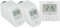 Bundle aus Homematic IP Smart Home Heizkörperthermostat – Basic (2x), digitaler Thermostat Heizung, Steuerung per App, Alexa, Google + Wandthermostat – Basic, digitales Thermostat für Heizkörper