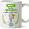 MUGFFINS Tazas Personalizadas para JUBILADA mujer - En Italiano - Sei migliore del mondo - 11 oz / 330 ml - Regalo Personalizable original y divertido