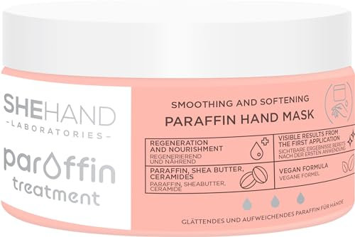 SHEHAND Tratamiento de Parafina Parafina alisadora y suavizante para manos, 80g
