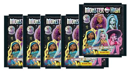 PANINI Packung mit 50 Umschlägen Monster High, Ohne Farbe, no hay talla, (004797BOX50E)