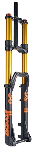 Forcella ammortizzata per mountain bike da discesa 26 27,5 29 pollici DH Corsa forcella 160mm Regolazione estensione forcella pneumatica Doppia spalla Forcella anteriore Perno passante 20x110mm Boost