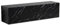 Wohnling Lowboard da appendere, effetto marmo, nero, 120 x 30 x 30 cm, design con ante pieghevoli, moderno, mobile TV, da appendere