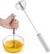 Batidor automático simple, batidor semiautomático de 12 pulgadas, batidor de globo, batidor agitador, batidor de mano para mezclar, batir, espumar y agitar