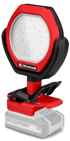 Einhell Akku-Outdoor-Lampe GC-OL 18/1500 Li-Solo Power X-Change (18 V, 1500 lm, 7000 K, 4 m Leuchtweite, schwenk- & drehbarer Leuchtkopf, 3 Helligkeitsstufen, ohne Akku)