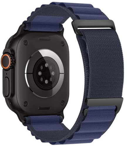 Ronkakar Upgrade Alpine Loop Compatible avec Bracelet Apple Watch Ultra 3 2 Ultra 49mm 46mm 45mm 44mm, Series 11 10 9 8 7 6 5 4 SE 3 2 SE, Sport Bracelets pour iWatch Femmes Hommes