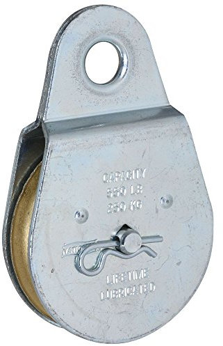 National Hardware N220-012 3213BC Seilrolle, starr, verzinkt