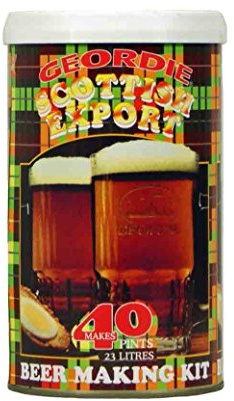 Geordie Beer Kits - Geordie Scottish Export Home Brew Kit,large