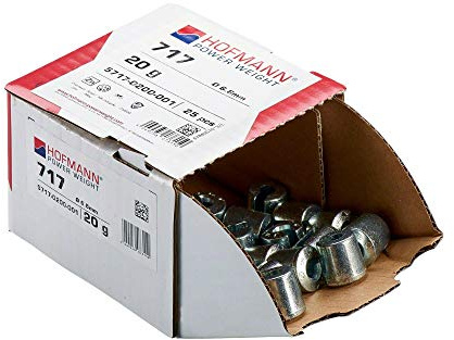25x Auswuchtgewicht Steckgewicht Motorrad Typ 717 20 g Hofmann Power Weight | Speichengewicht wuchten Zweirad Zubehör