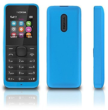 Nokia 105 SIM-Free Mobile Phone - Blue