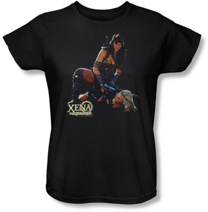 Xena: Warrior Princess - In Control Damen-T-Shirt in Schwarz, XX-Large, Black