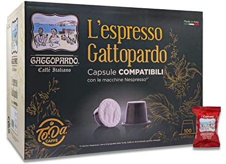Café Lavé le Gusto Ricco de Gattopardo Compatible Nespresso®