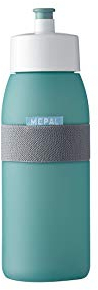 Mepal - Bouteille de Sport Ellipse - Bouteille d'Eau pour le Sport et les Loisirs - Bouteille de Boisson Sportive avec bec Souple - Lavable au Lave-vaisselle et sans BPA - 500 ml - Nordic Green