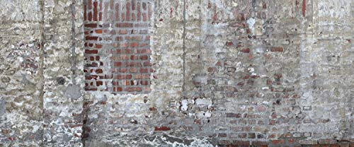 KunstLoft Tapete 'Mauerwerk' 600x250cm Fototapete modern