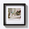 walther design Marco de fotos negro 30 x 30 cm con passepartout, Marco de madera Stockholm EA339B