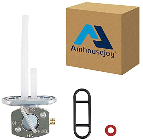 Amhousejoy Fuel Gas Tank Switch Valve Petcock Fit for Kazuma Meerkat Redcat Falcon ATV 50cc 90cc 150cc 250cc