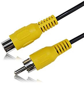 iYueMps Cavo di prolunga audio RCA da 1 m, da RCA maschio a femmina, per auto