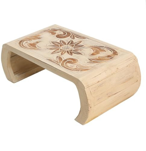 Oriental Galerie Beistelltisch Couchtisch Opiumtisch Brücke Blumentisch Betttisch Laptoptisch Neues Modell Weiß Klein