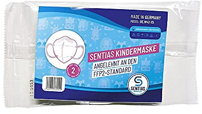 Sentias Kindermaske 10 Stück - Maske für Kinder - Made in Germany