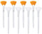 SIOPPKIK 8 Pezzi Spazzole per Maschera Facciale Spazzole a Ventaglio Spazzole Morbide per il Viso Strumenti per Peeling Maschera per Dormire Trucco per Maschera di Fango