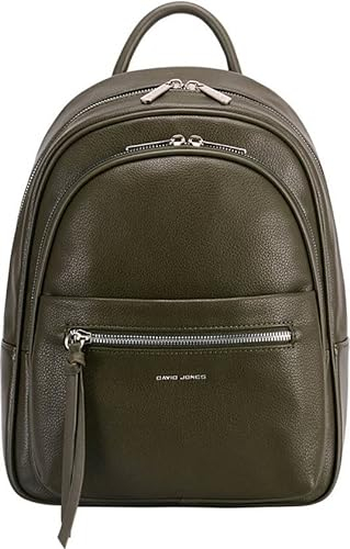David Jones Kleiner Rucksack mit 2 Taschen, oliv, 36