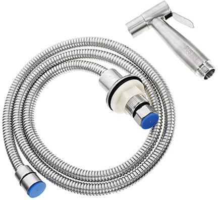DOITOOL 1set Kitchen Sink Side Sprayer Replacement Stainless Steel Pull Out Spray Head for Faucet Easy to Install Practical Kitchen Accessory for Effortless Dishwashing