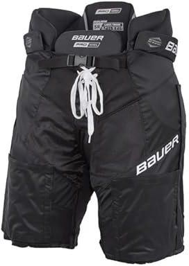 Bauer Pro Series Velkro Hose Senior, Größe:L, Farbe:rot