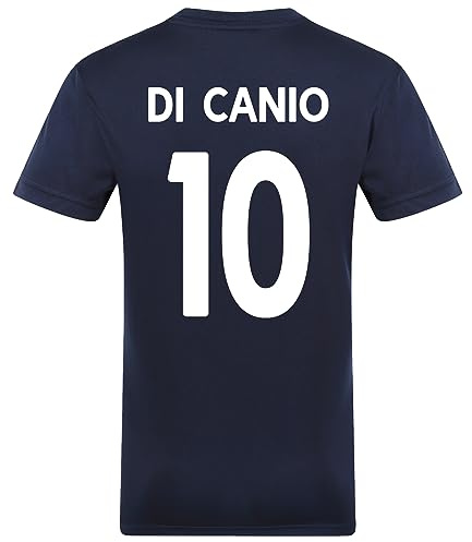 West Ham United FC Mens Di Canio 10 Poly T-Shirt Navy Large