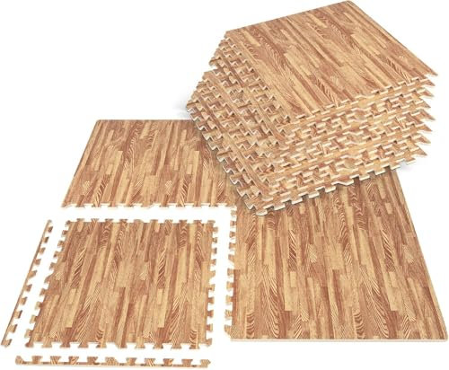 Turnmatte, 4er Set 60x60cm, Puzzlematte, rutschfeste Gummimatte, Turnmatte, Fitnessmatte, Home Gym, Gym Tatami, gummierter Turnhallenboden, Gymnastikmatte