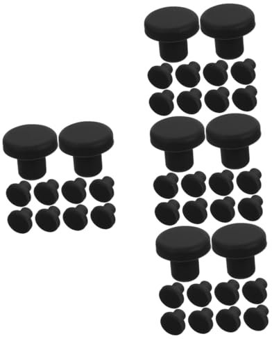GLEAVI 40stücke Förmige Gummistopfen Runde Lochdichtungen wasserdichte Silikonstopfen Einfache Anwendung Für Kabeldurchführungen Und Rohrabdichtungen