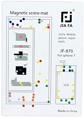JIAFA pour Tapis de vis magnétiques pour iPhone 7